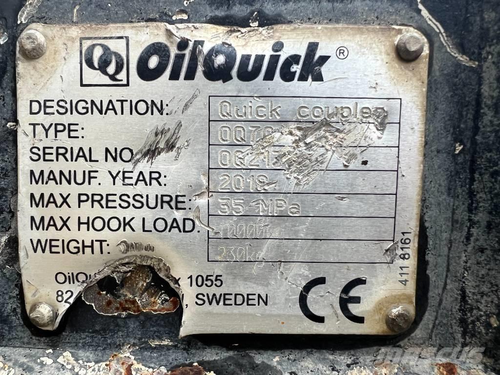 OilQuick OQ70/55 Szybkozłącza