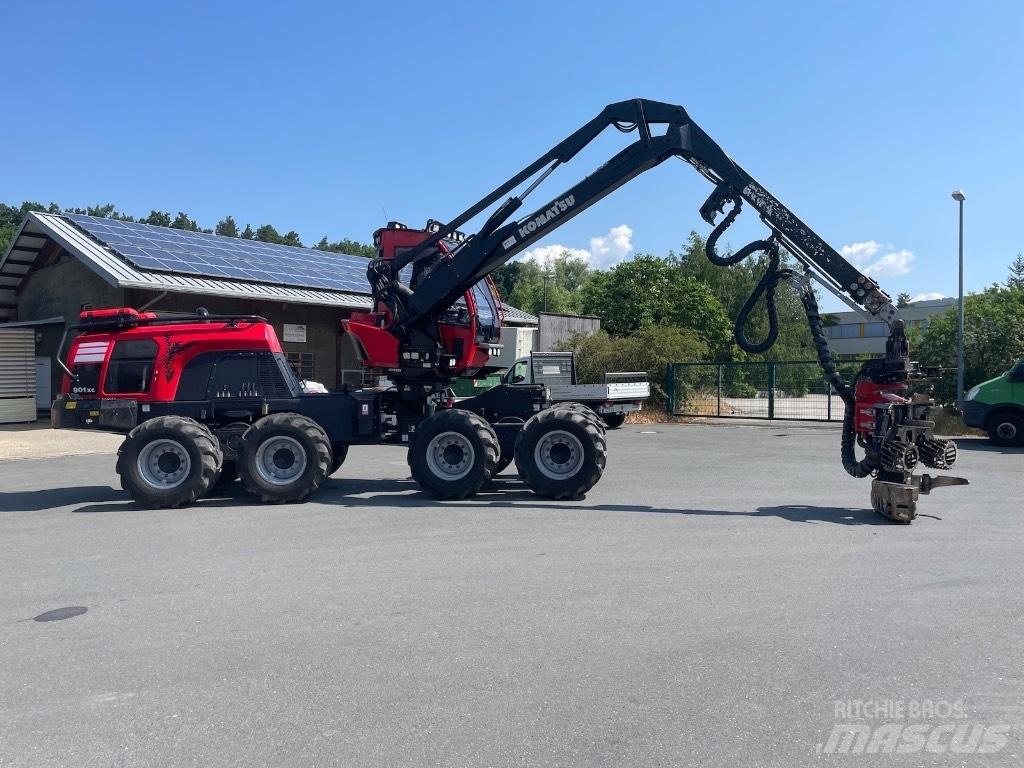 Komatsu 901 XC Harwestery