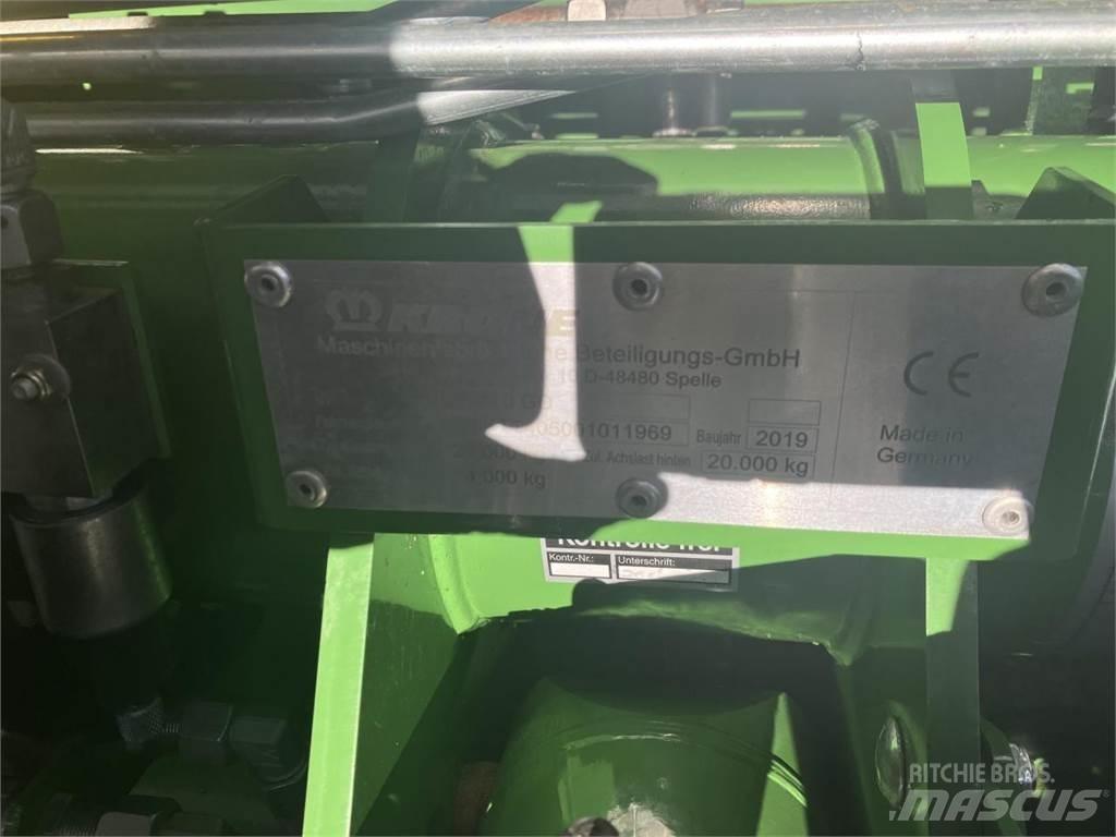Krone ZX 470 GD Przyczepy samozaładowcze