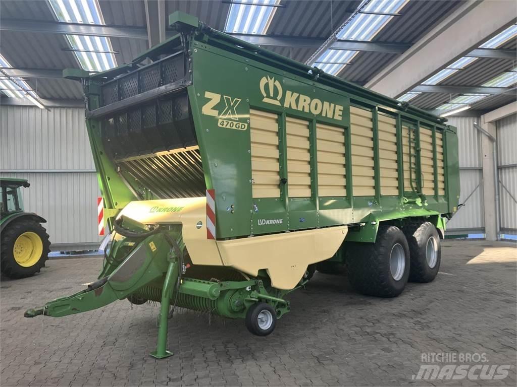 Krone ZX 470 GD Przyczepy samozaładowcze
