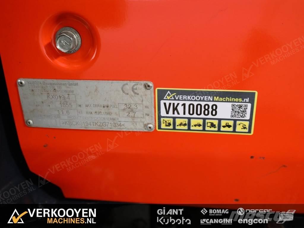 Kubota KX019-4 Minikoparki