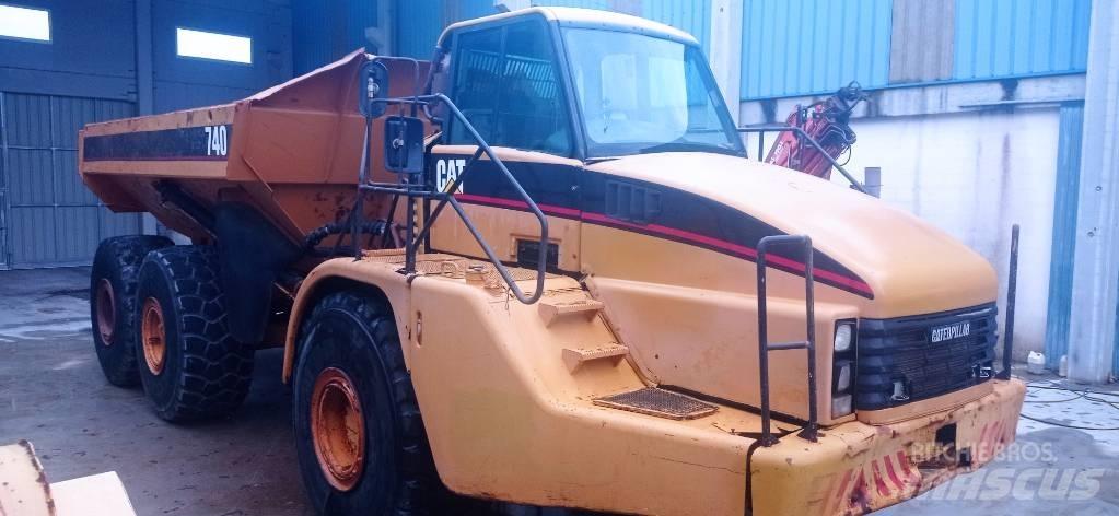 CAT 740 Wozidła przegubowe