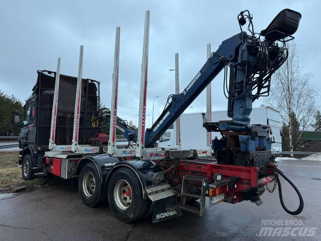 Scania R 560 Samochody do przewozu drewna