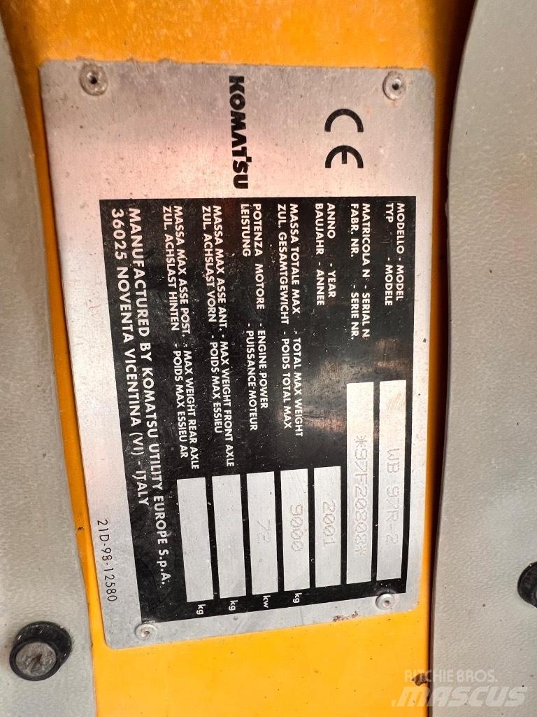 Komatsu WB 97 R-2 Koparko-ładowarki