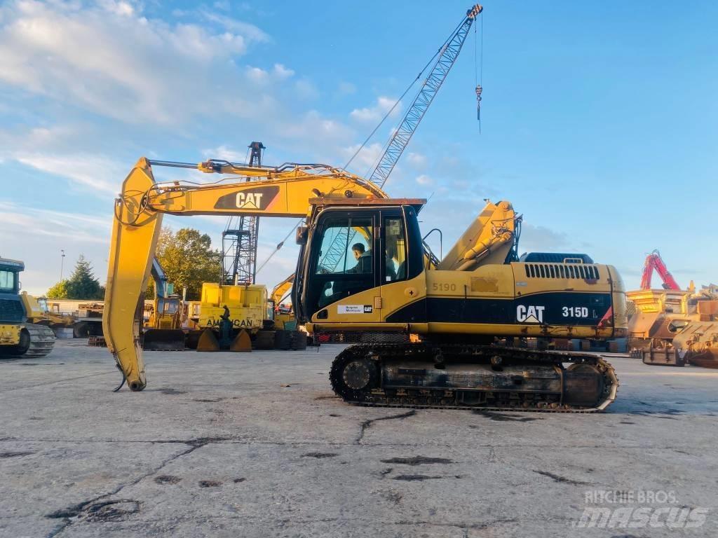 CAT 315 D L Koparki gąsienicowe