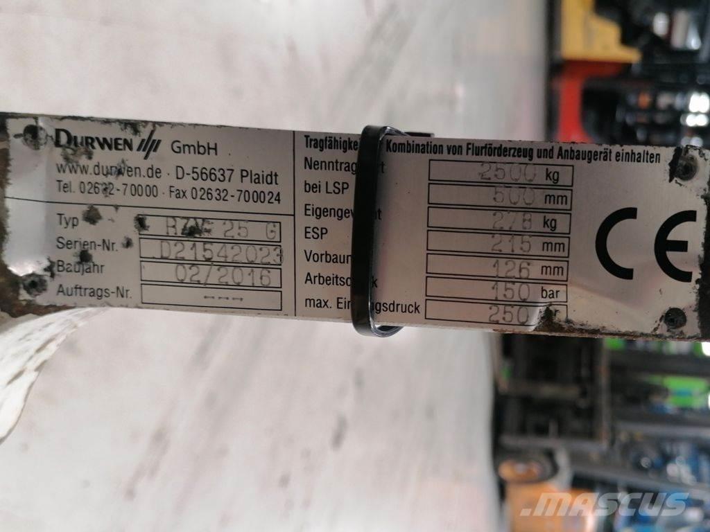 Durwen RZV 25 G. Widły