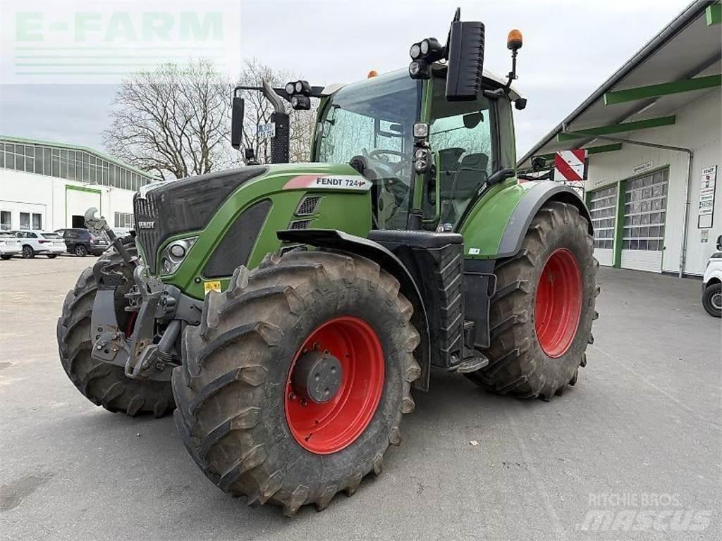 Fendt 724 vario s4 Ciągniki rolnicze