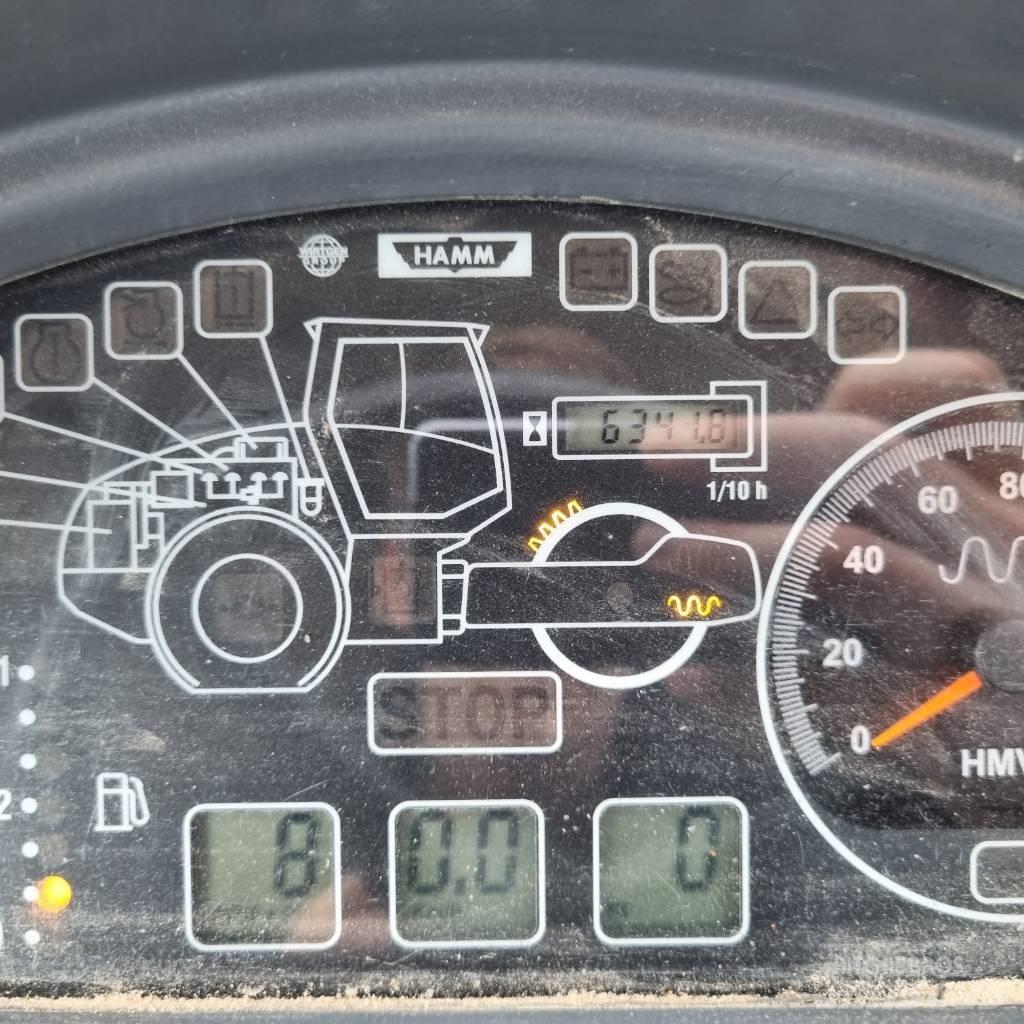 Hamm 3307 HT Walce jednobębnowe