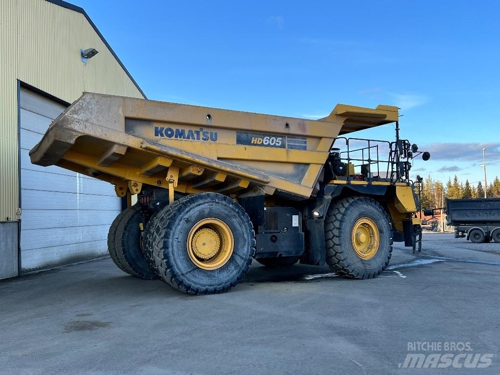 Komatsu 605-8 Wozidła sztywnoramowe