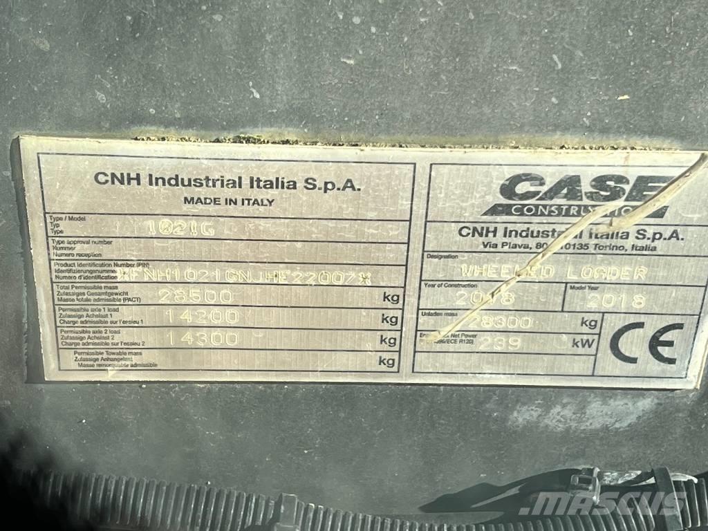 CASE 1021 G Ładowarki kołowe