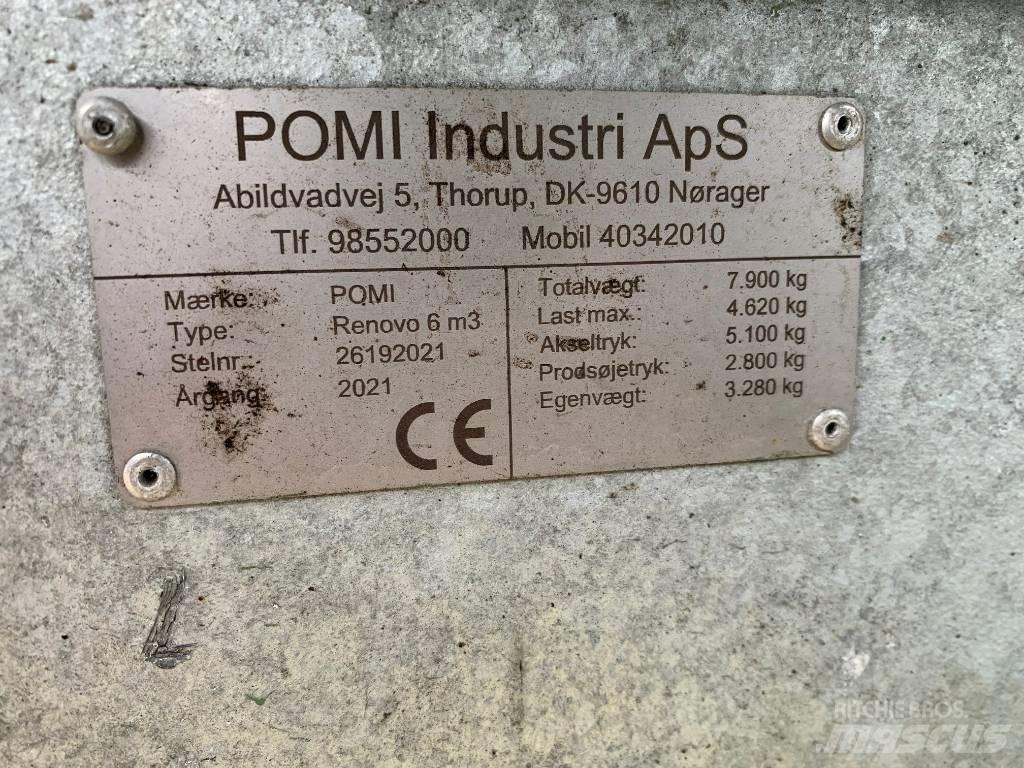 Pomi Renovo 6 m3 Kompresory do odpadów