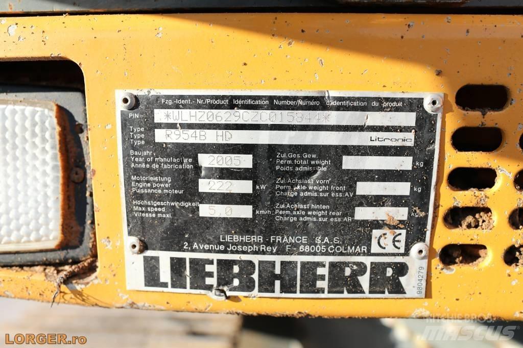 Liebherr R 954 B HD Koparki gąsienicowe