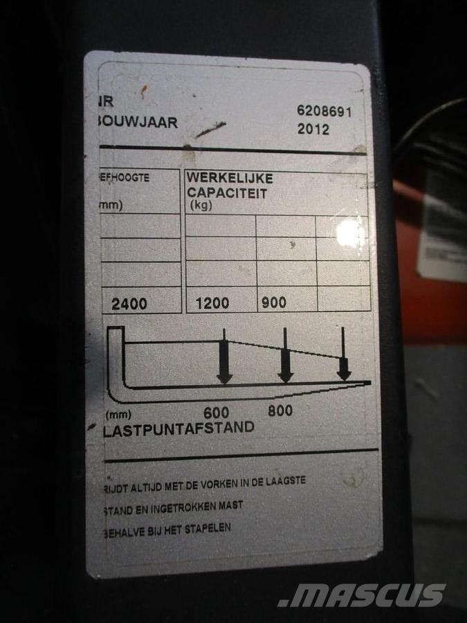 BT RWE 120 Wózki typu Reachstacker