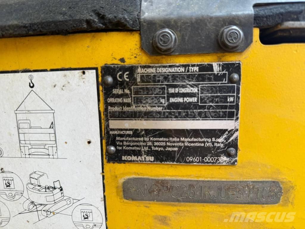 Komatsu PC 138 US-11 Koparki gąsienicowe