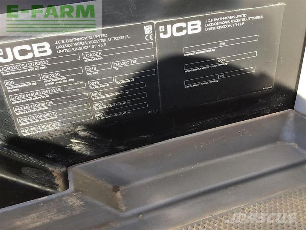 JCB tm320 Ładowarki rolnicze