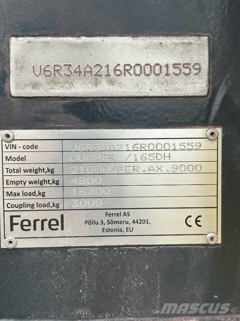 Ferrel 165DH Wywrotki rolnicze