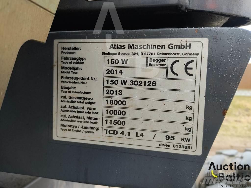 Atlas 150 W Koparki kołowe