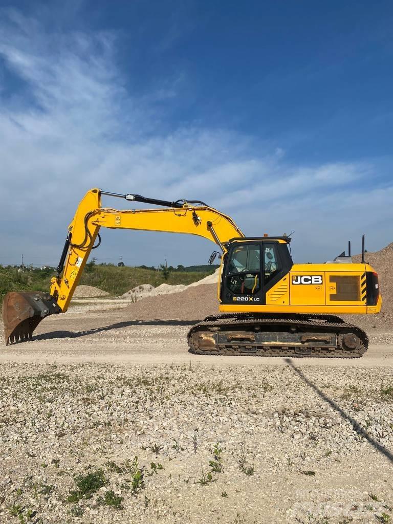 JCB 220 Koparki gąsienicowe