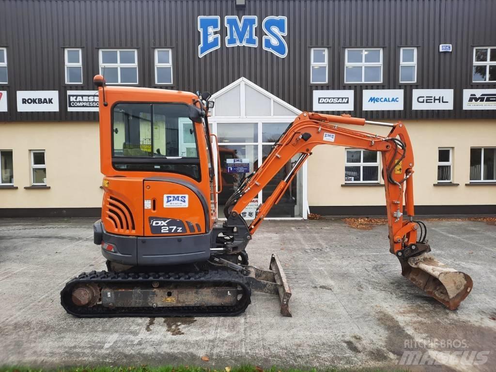 Doosan DX 27 Z Minikoparki