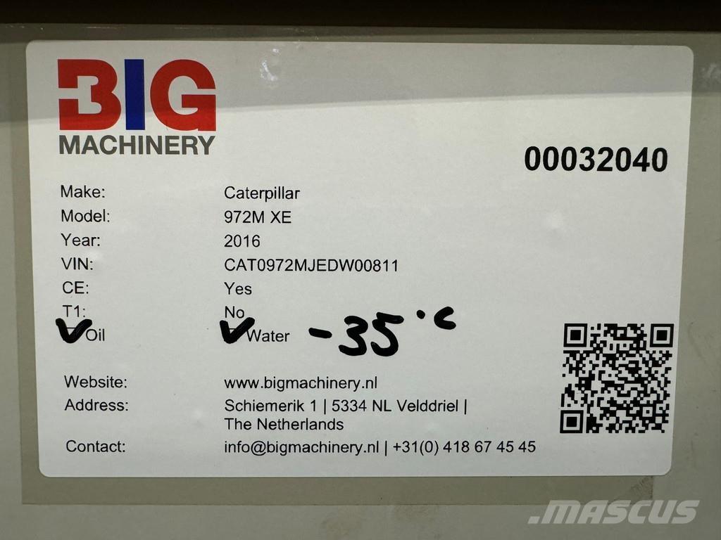 CAT 972M XE Ładowarki kołowe