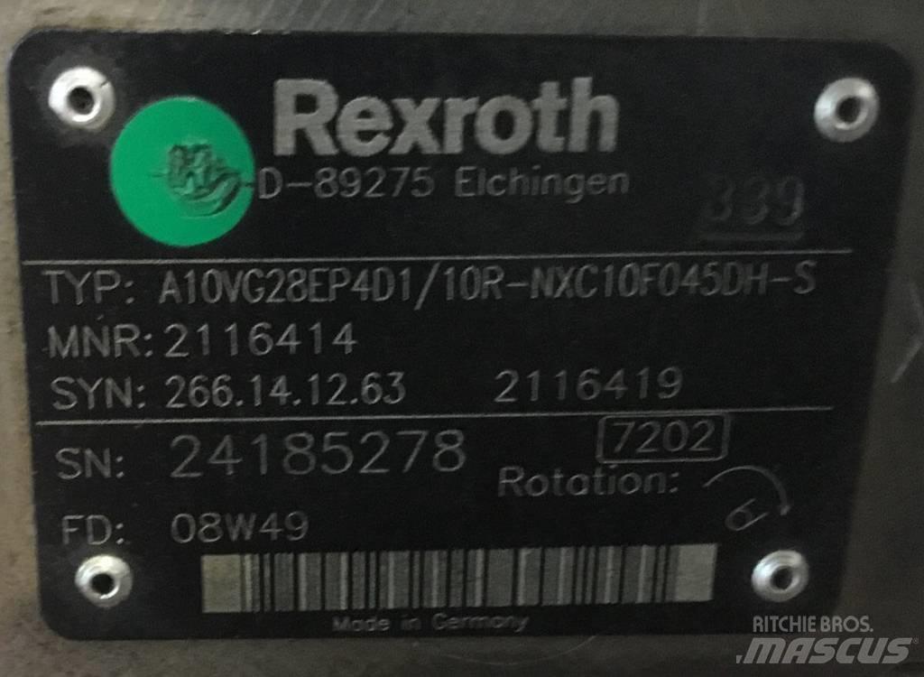 Rexroth A10VG28R Hydraulika