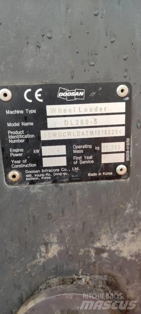 Doosan DL 280-5 Ładowarki kołowe