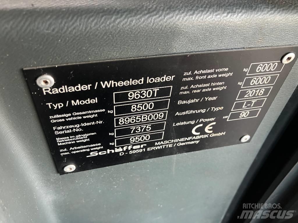 Schäffer 9630T Ładowarki rolnicze