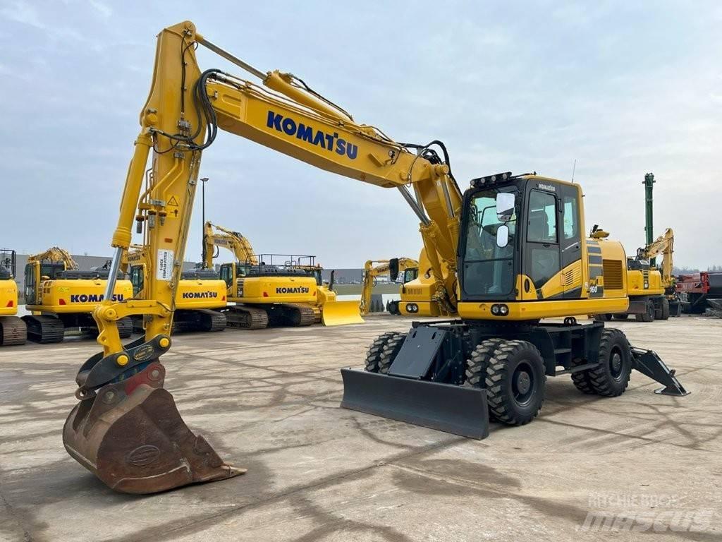 Komatsu PW160-11 Koparki kołowe