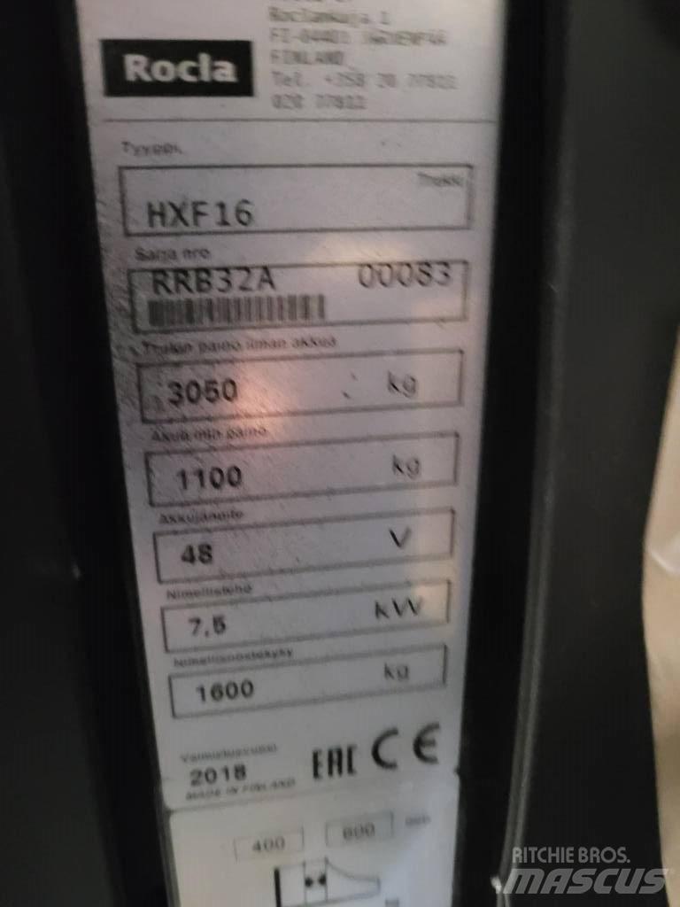 Rocla HXF16 Wózki widłowe wysokiego składowania