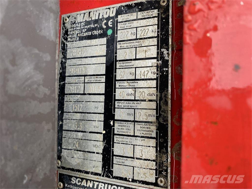 Manitou 78SEC Podnośniki nożycowe