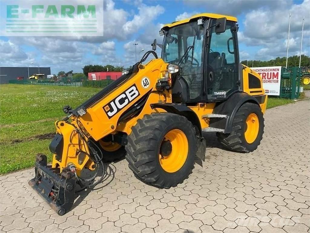 JCB tm 220 - 40 km/h Ładowarki rolnicze