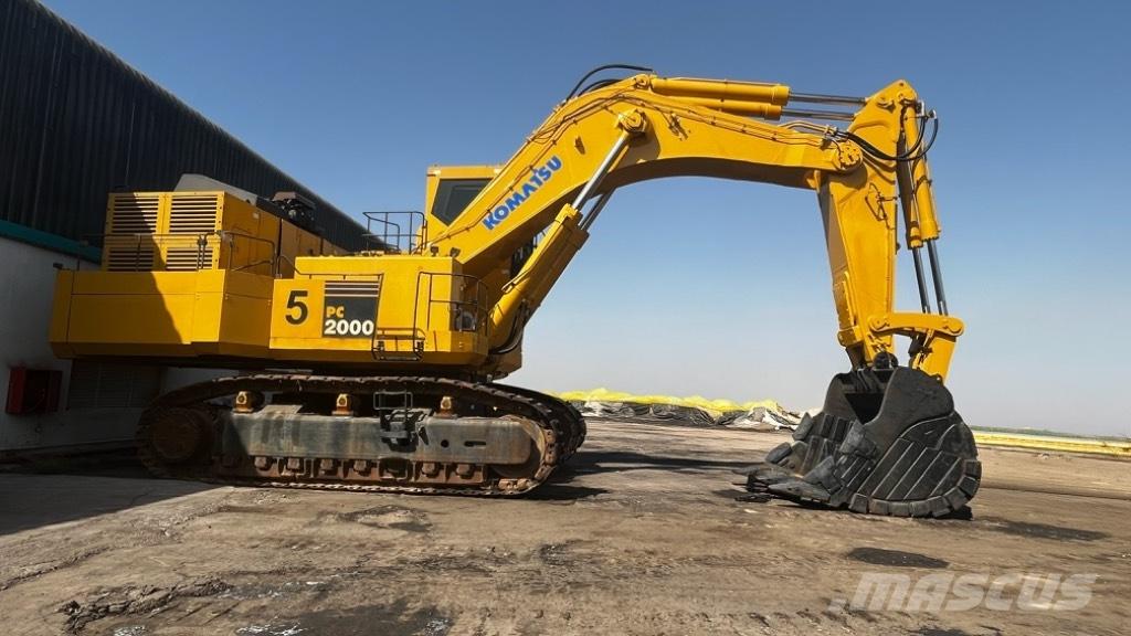 Komatsu PC 2000-8 Koparki gąsienicowe