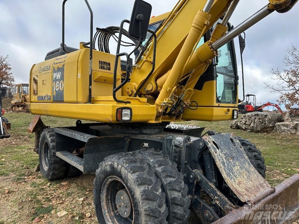 Komatsu PW 160-7E0 Koparki kołowe