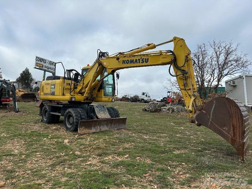 Komatsu PW 160-7E0 Koparki kołowe