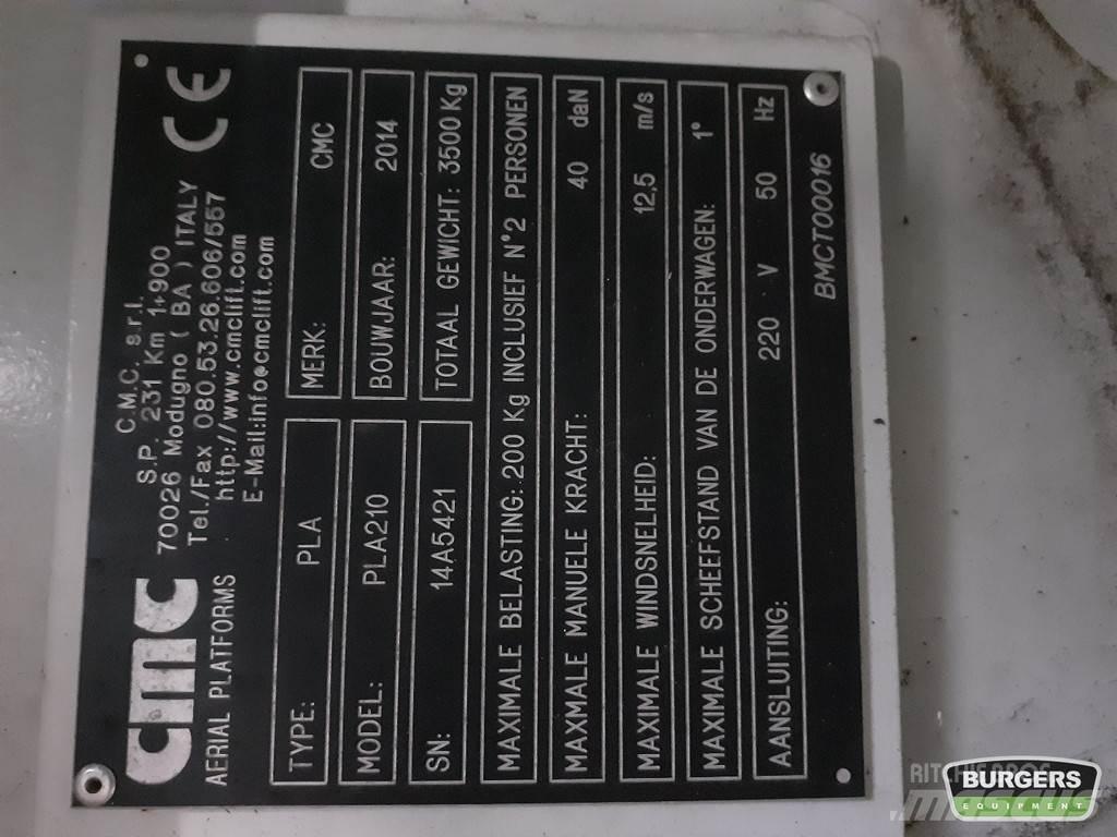 CMC PLA 210 Podnośniki teleskopowe