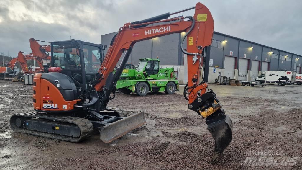 Hitachi ZX55-6CLR Minikoparki