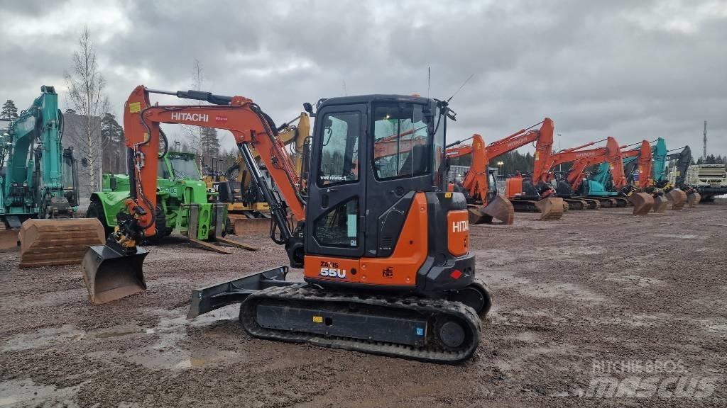 Hitachi ZX55-6CLR Minikoparki