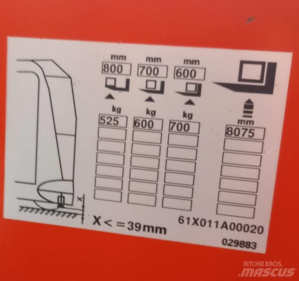 Linde K 011 Wózki widłowe wysokiego składowania