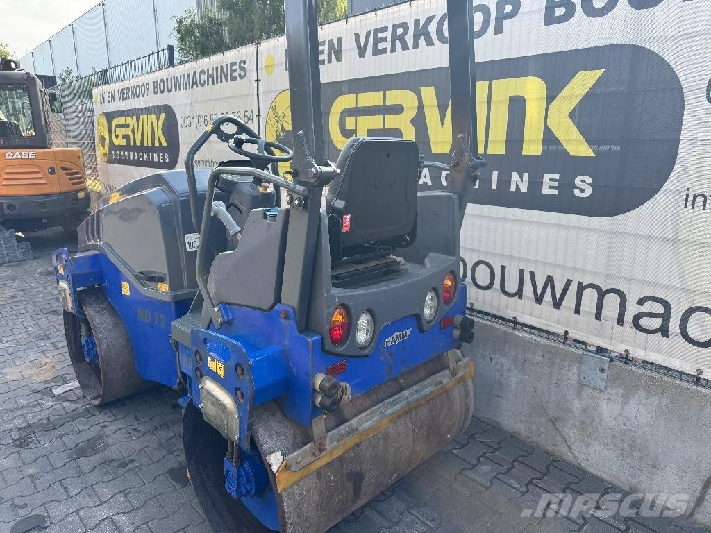 Hamm HD 12 VV Walce dwubębnowe