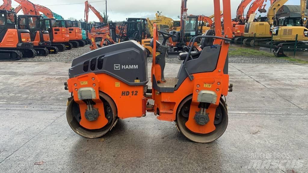 Hamm HD 12 VV Walce dwubębnowe