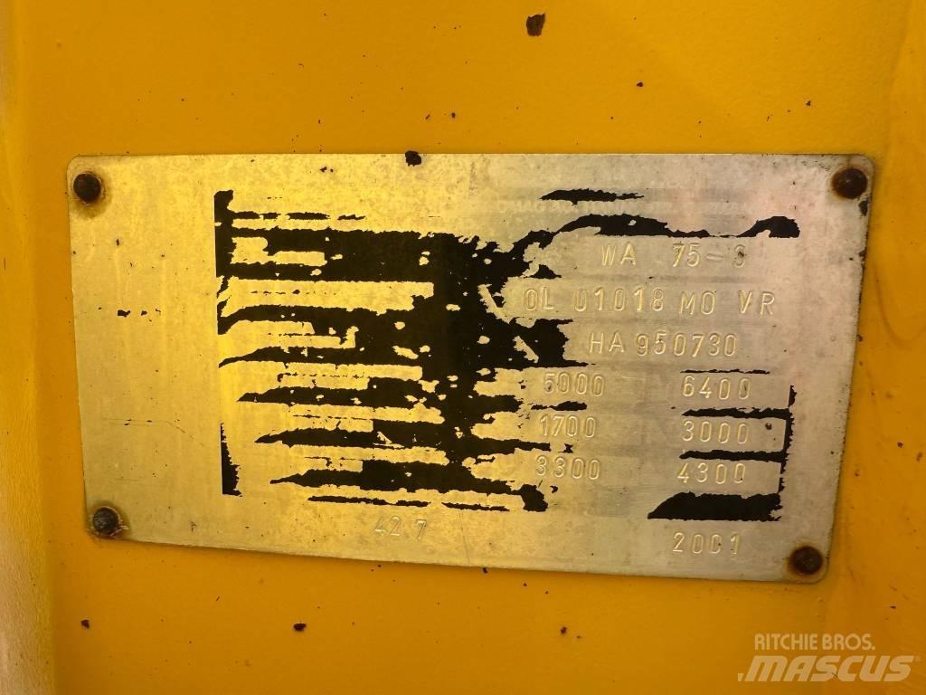 Komatsu WA 75 Ładowarki kołowe