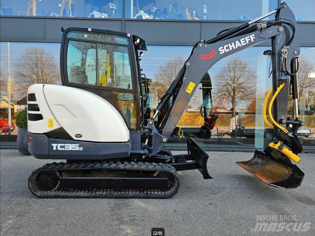 Terex tc35-2 Minikoparki