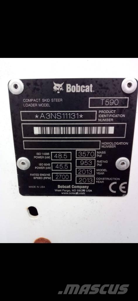 Bobcat T 590 Ładowarki burtowe