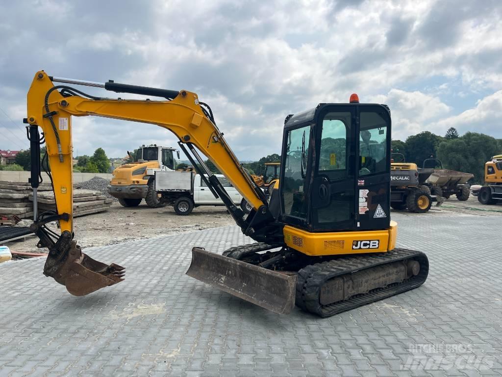 JCB 55 Z-1 Minikoparki