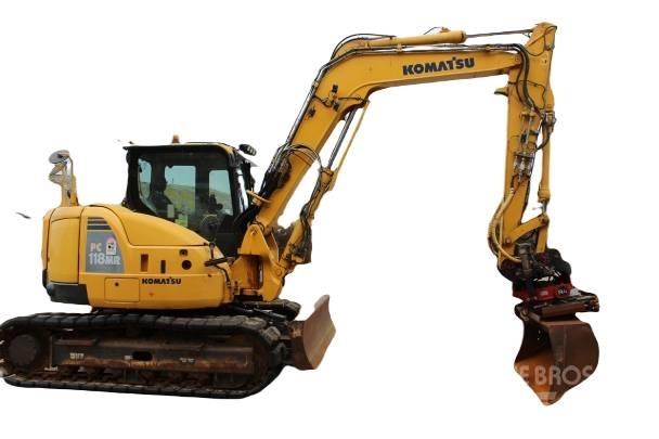 Komatsu PC 118 MR-8 Wysięgniki i ramiona