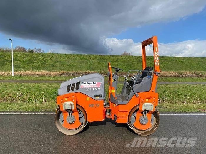 Hamm HD12VV Walce dwubębnowe