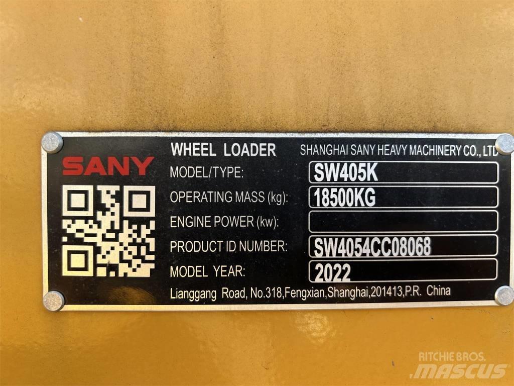 Sany SW405K Ładowarki kołowe