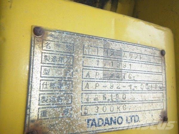 TADANO AP-92TG Podnośniki przegubowe