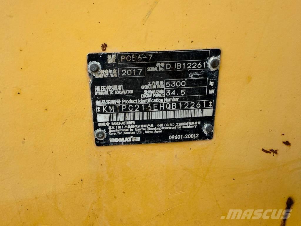 Komatsu PC 56-7 Minikoparki