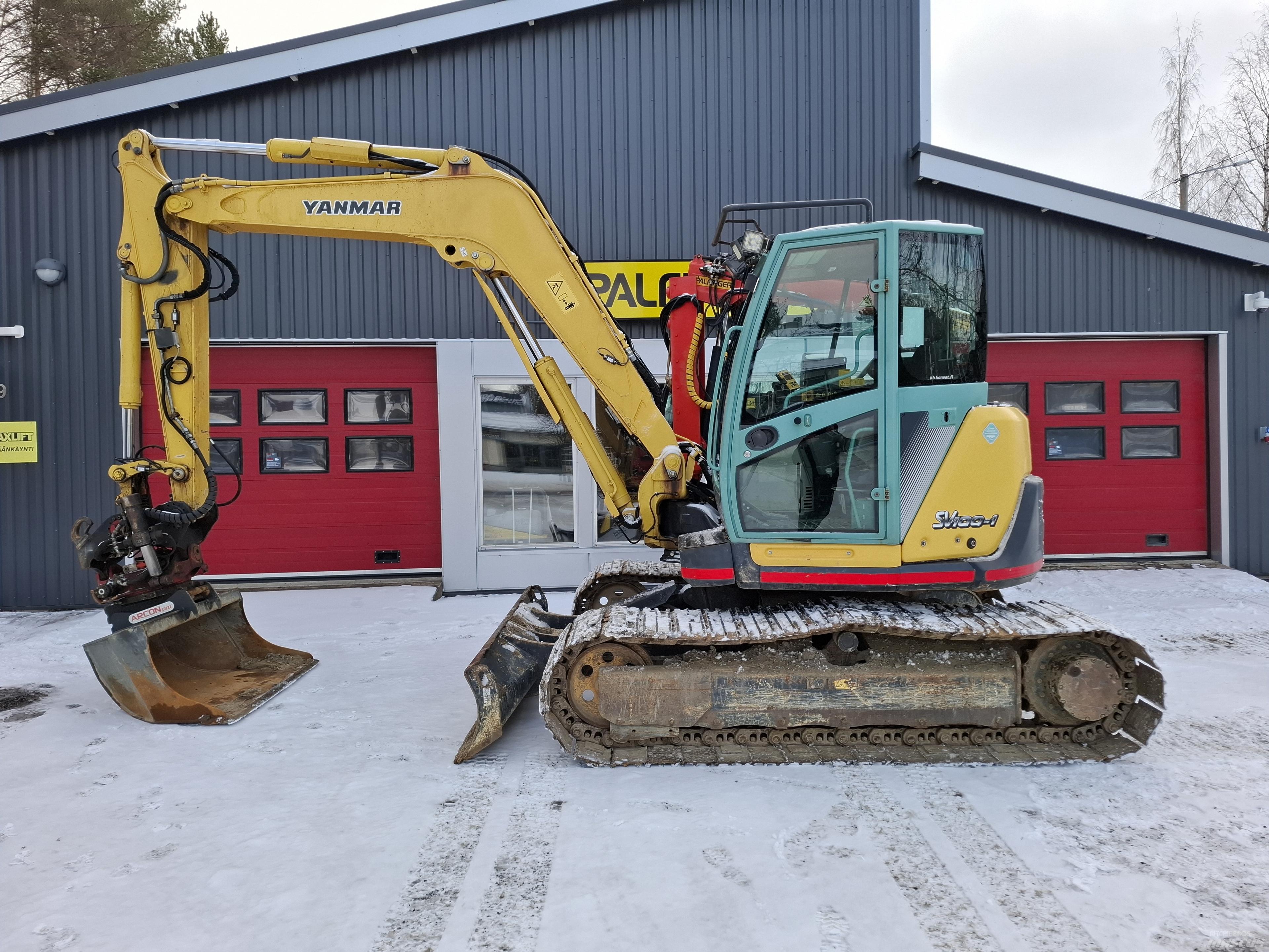Yanmar SV100-1A Midikoparki  7t - 12t
